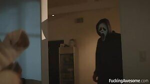 Halloween Scene with Blair Williams