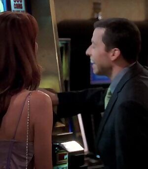 The show Two and a half men knew exactly what they were doing. Here's April Bowlby acting