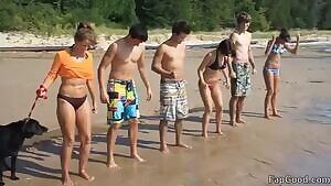 Milf gets stuck in quicksand