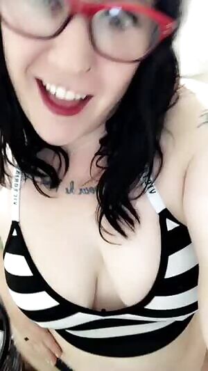 Available on and today! Let's get naughty. Tattooed, curvy and nerdy Goddess at your service