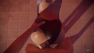 Max caught night swimming, POV edition