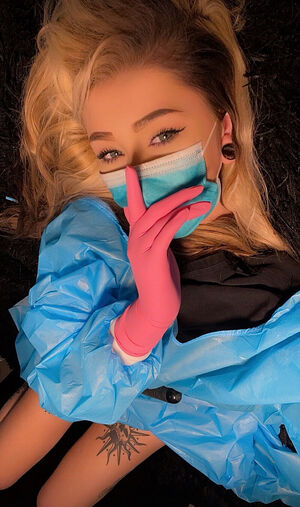 Medical Gloves Blonde Doctor Examination Goth