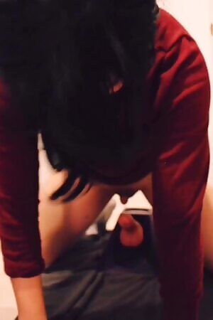 I couldn't hold the moan on my new toy