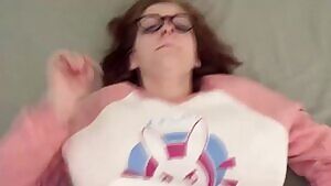 Cute Nerd With Pierced Tits