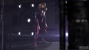 Supergirl fucks Brainiac