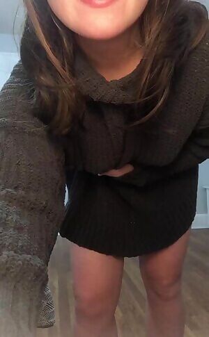 Want to see what's under my chunky sweater?