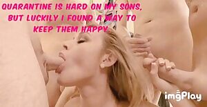 Boys will be boys in Quarantine.