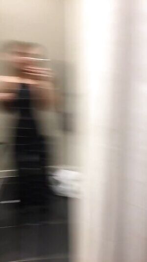 Friend in changing room