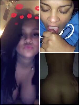 Beautiful Mixed Babe Takes Dick Down her Throat and Pussy *reupload*