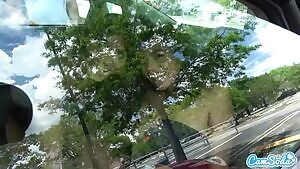 Putting on a show in the parking lot