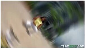 OyeLoca - Cameron Bell Sunglasses And Latina Asses