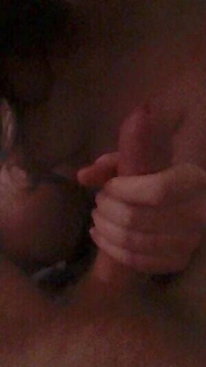 OC - Stuffing my dick down her throat