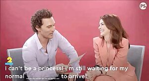 I'd be rock hard if Anne Hathaway ever rubbed my arm like that