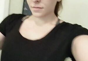 This shirt hides my boobs pretty well!