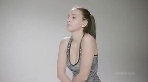 Jumping Jacks by topless Alisa