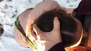 I gave hi head on the side o a mountain 🏔 🍆 💦