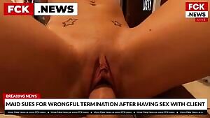 Up close creampie spilling out