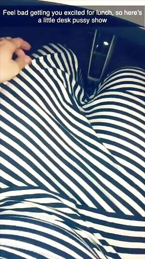 Pussy strait from my desk to yours