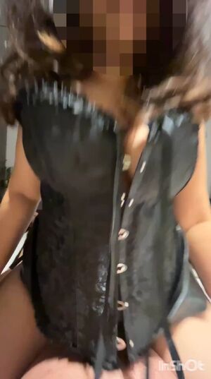 Big Tits Corset Cowgirl