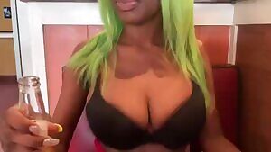 The look she gets at the end