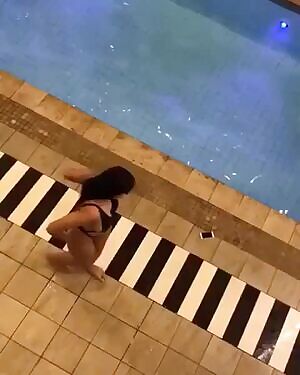 Ass so big, her walk is kind of a waddle.