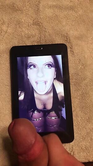 She was very eager to get soaked