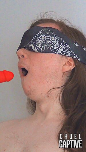 Gay Bondage BDSM Blindfolded Fuck Machine