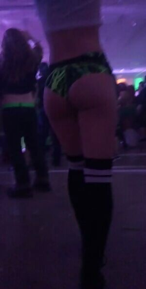 I thought my booty looked decent during ganja white nights set 😉