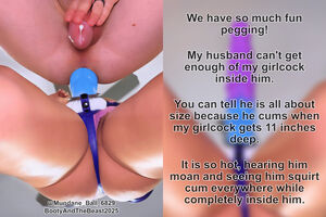 Pegging POV Caption Femdom Strap On