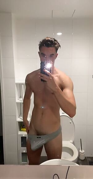 It’s not very inconspicuous when it’s hard...