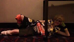 Genderbent Junkrat and Widowmaker - CacophonyandDiscord