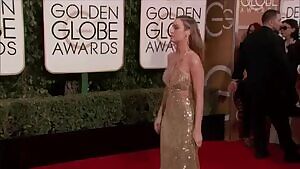 Brie Larson showcasing her assets