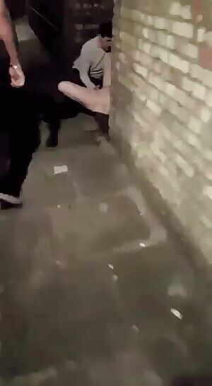 Man Fingers A Woman In Public