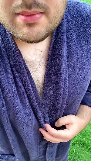 When your deeply religious neighbour cuts his grass at 8am so you flash the bedroom window of his wife who always flirts with you 😜😈 I wonder if she noticed...