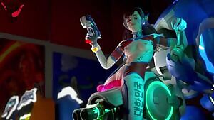 D.Va on her MEKA