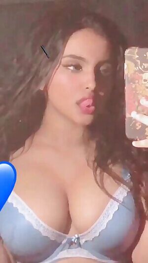 Because we reached 50 upvote in her last picture this is her video in a bra