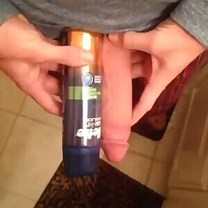 Cumming on her big boobs