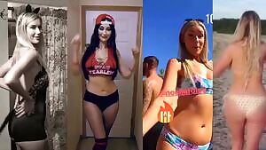 Noelle Foley's big bum is gonna make you cum