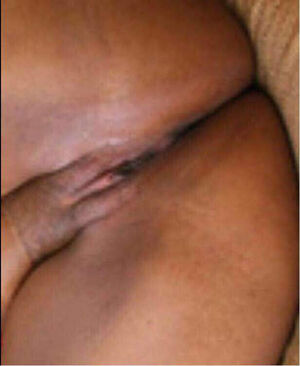 No Face Ebony Pussy