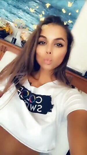 Kiss, smile and tongue