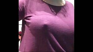 Girlriend's titty drop