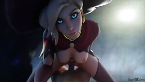 Witch Mercy Cowgirl POV