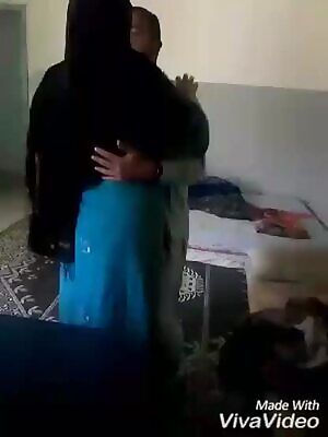 Pakistan Karachi man enjoying his sister's daughter