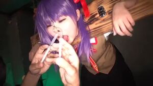 Nose Hooked Asian BDSM