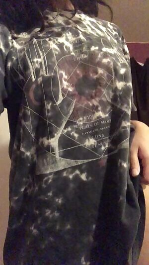 Revealing my small tits