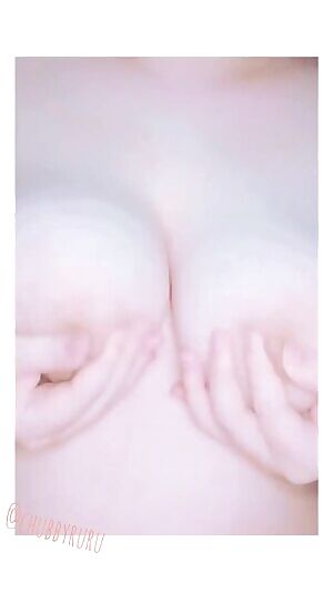 Innocent & quiet nipple orgasm from japanese twitter