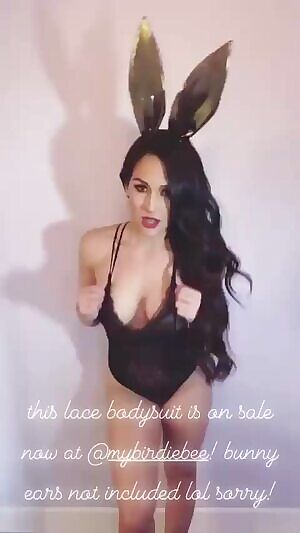 Nikki Bella's cleavage