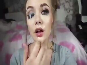 Cum on eyelash