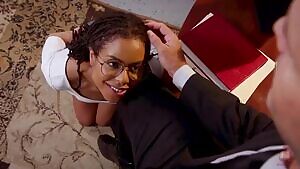 FamiliesTied - Submissive Step-Daughter Seduces Her Daddy