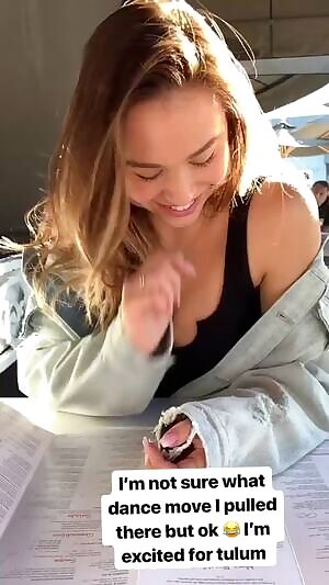 Alexis Ren Being Cute